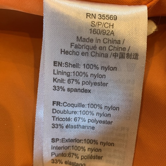 Alpha Industries Bomber with arm tag - Picture 9 of 12